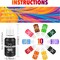 JDiction ResinCrete Pigment, 10 Color Highly Concentrated ResinCrete Dye for DIY Jewelry Making, Vivid Color Premium Quality Easy to Use for Paint, Craft-10ml Each